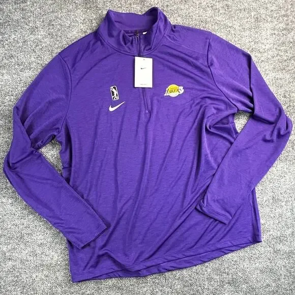 Nike South Bay Lakers G League Quarter Zip Men’s XXL Tall Purple NWT