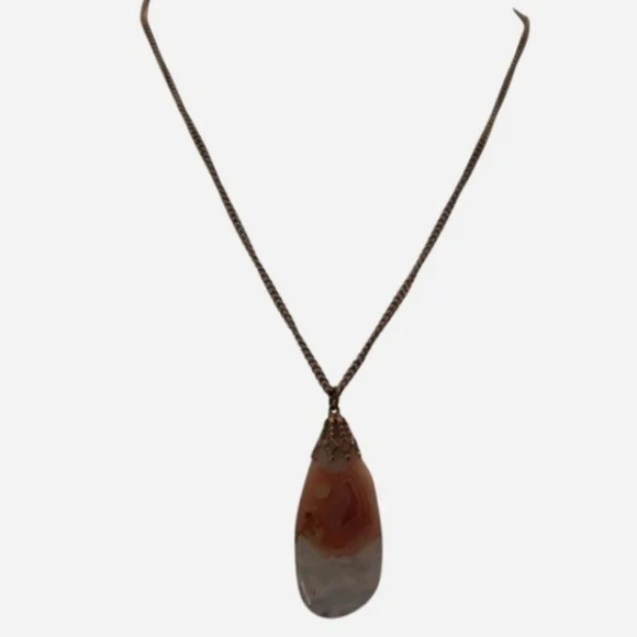 Stone Pendant Necklace