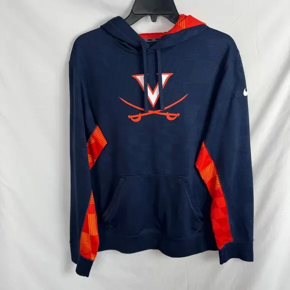 Nike UVA Lacrosse Men's Hoodie Sweatshirt Size Small University of Virginia