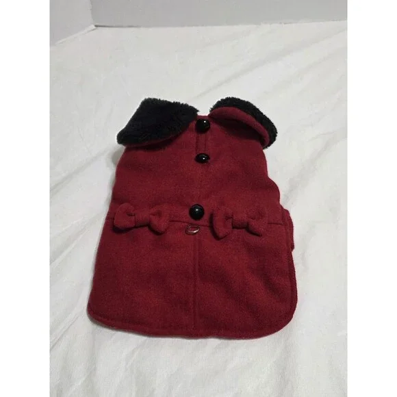 Smoochie Pooch Red\Black Dog Coat Size Small