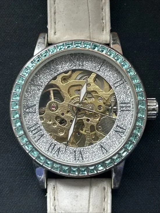 Silver Tone Automatic Women’s Watch
