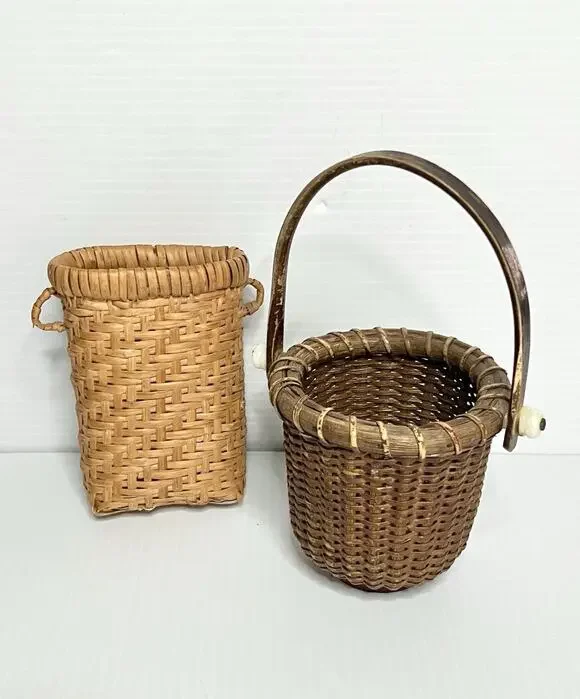 Vintage Mini Basket Set 4
