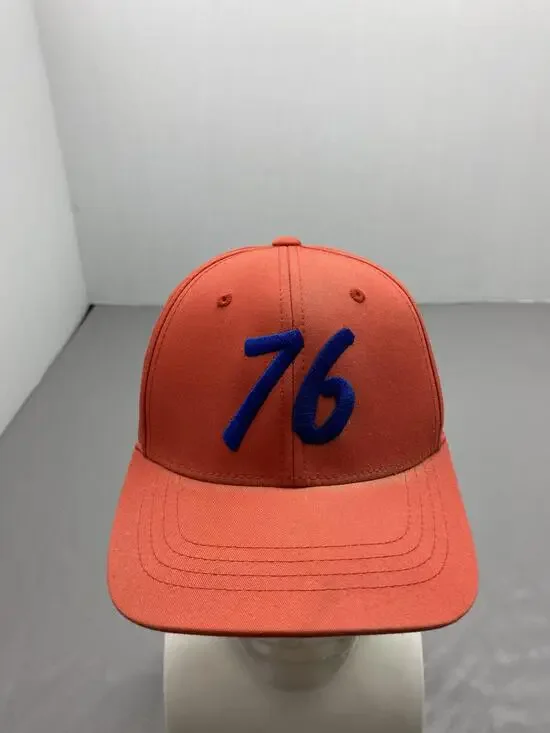 76 Hat Cap Strap Back One Size Orange Pacific Headwear Baseball Cap Adjustable