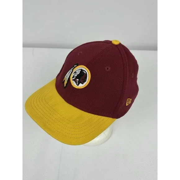 New Era Washington Redskins 39Thirty NFL Hat Child Youth Fitted Stretch Maroon
