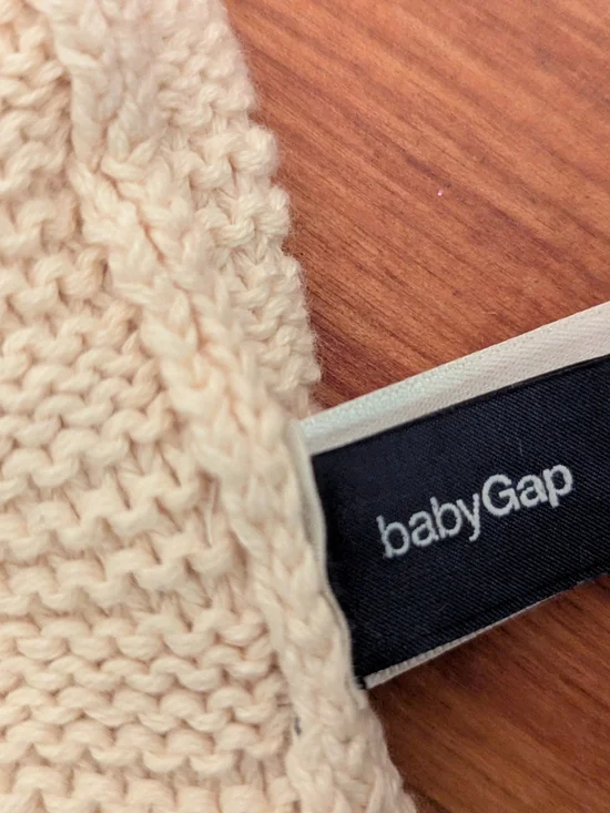 ✨NEW!✨ Baby GAP 100% Cotton Cream Knit Fall or Winter Hat - Baby Up To 7lbs