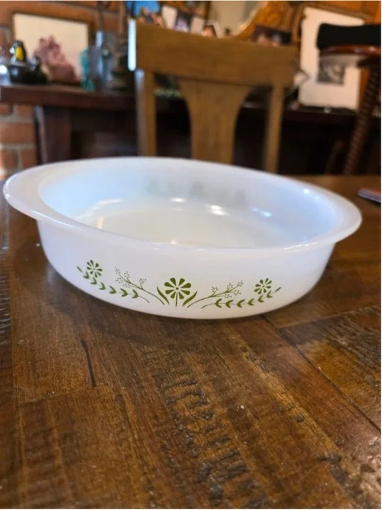 Glasbake Green Crazy Daisy 8