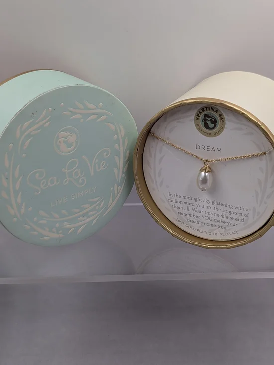 Retired Spartina 449 Dream Pearl Necklace Graduation Gift NWT | 0243