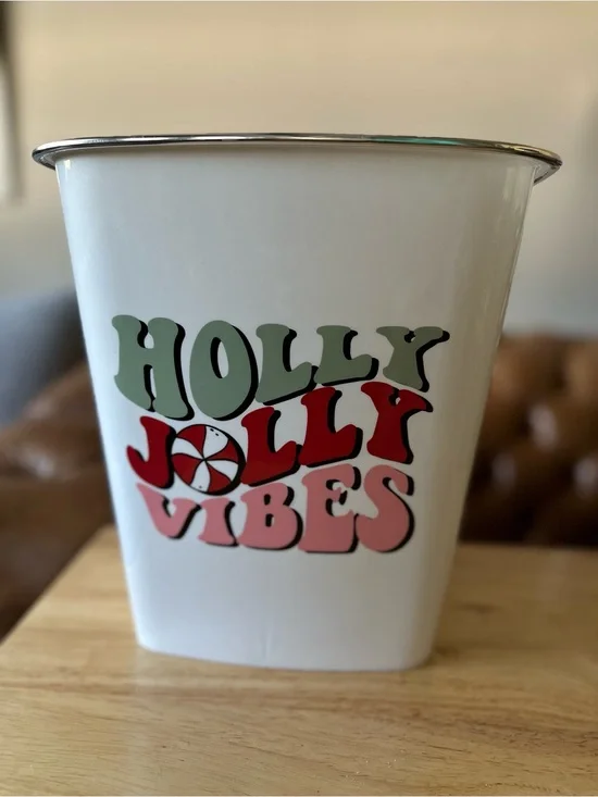 NEW • Holiday Trash Bin 