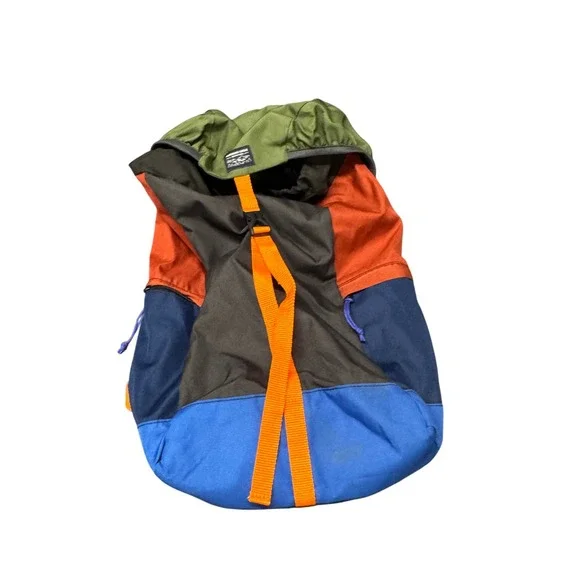 American Eagle Backpack One‎ Size Colorblock Hiking Rucksack Multicolor Gorpcore