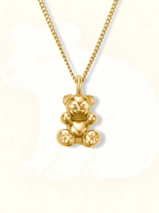 Hey Harper Bear With Me Waterproof Necklace