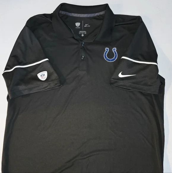 Indianapolis Colts Nike Dri-Fit polo charcoal XL