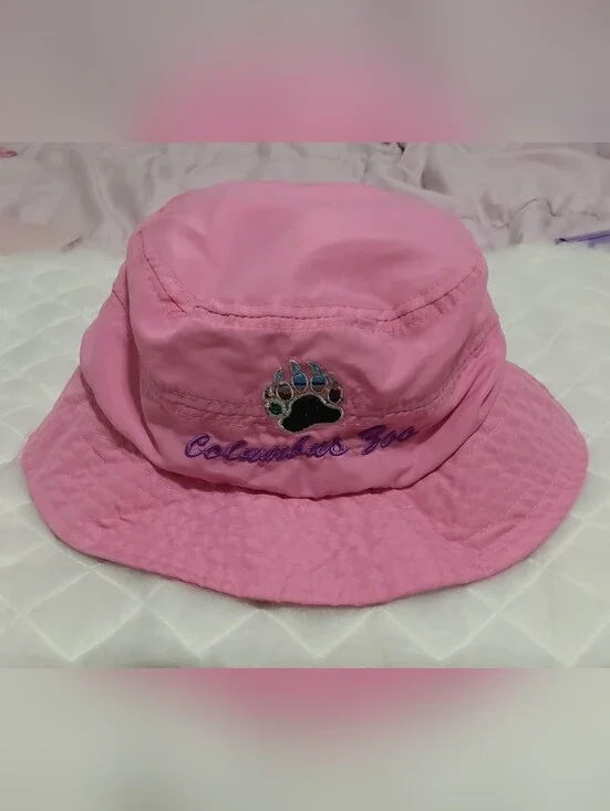 Pink Kids Bucket Hat