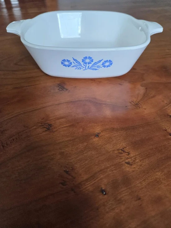 Vintage Corning Ware Blue Cornflower P-41 Petie Pan 5'