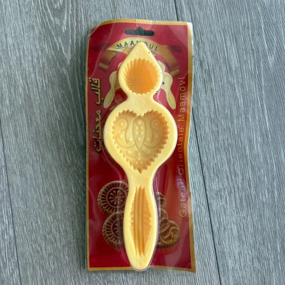 Maamoul Cookie Mold‎ Small Round & Small Oval 3 Shape Cookies Cake Plastic