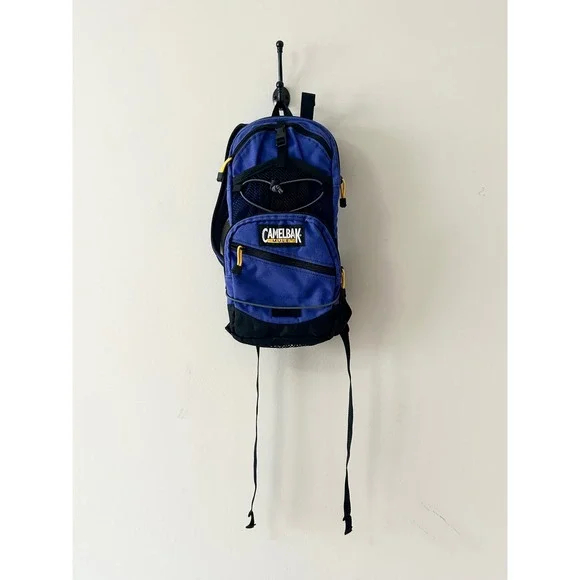 CamelBak MULE Hydration Pack Backpack, Blue/Black, Hiking & Cycling