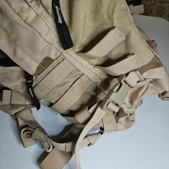 US Military 3 Color Desert Camo Tactical Assault Pack Backpack DCU Surplus