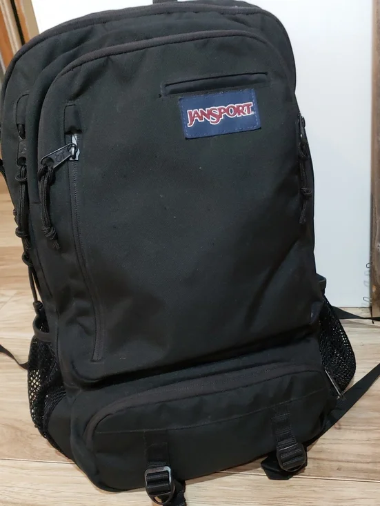 JANSPORT Envoy Laptop Backpack Multi-compartment Black 48cm 33cm 20.5 Cm