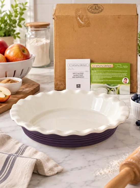 CorningWare Etch Purple 9.5