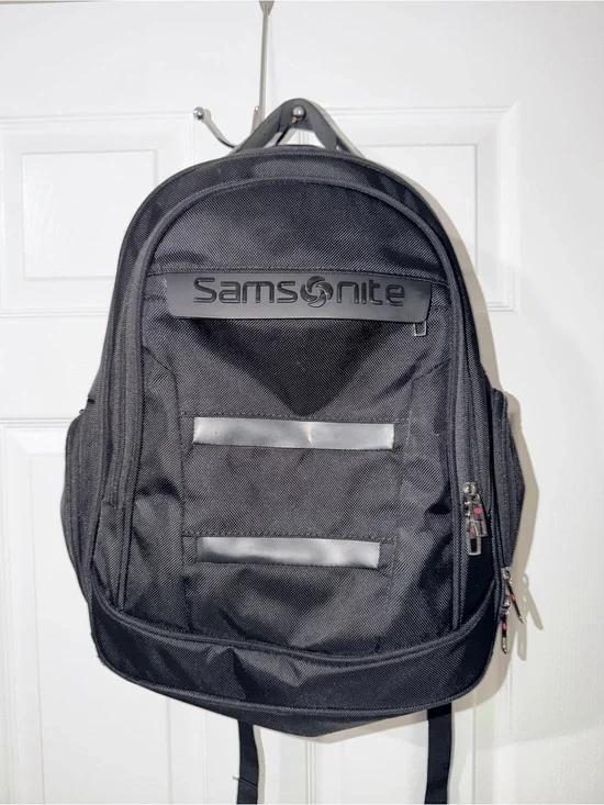 Samsonite Black Laptop Backpack‎ Business Travel Computer School bookbag