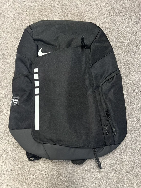 Black and Dark Gray Backpack