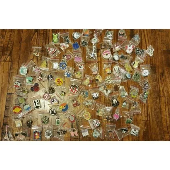 Disney Trading Pins 100 lot‎ 1-3 Day Shipping 100% tradable no doubles FREE SHIP