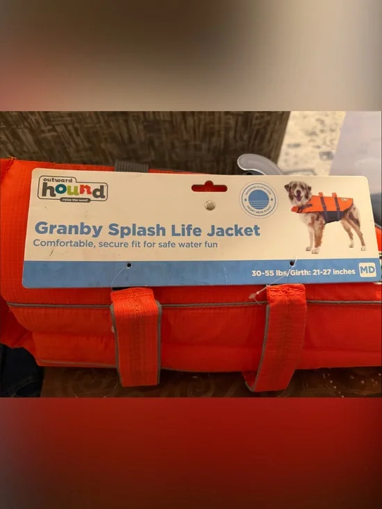 Outward Hound medium dog’s life jacket