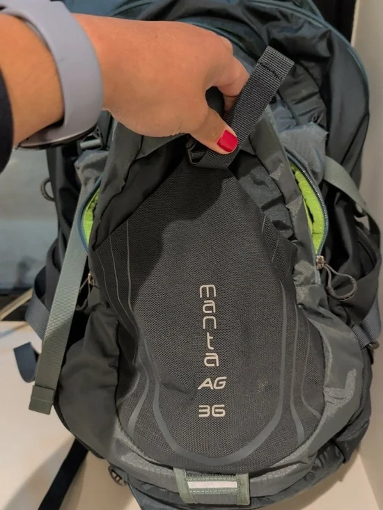 Osprey Manta AG 36 Grey Hiking Backpack