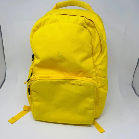 BREVITE‎ Backpack Lemon Yellow 18L Laptop Bag Outdoor School Travel