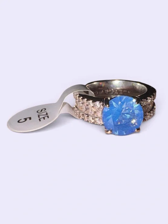 Blue Moonstone Ring