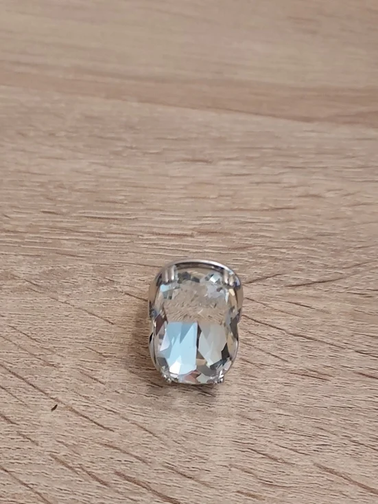 Clear Crystal Statement Ring - Women Jewelry