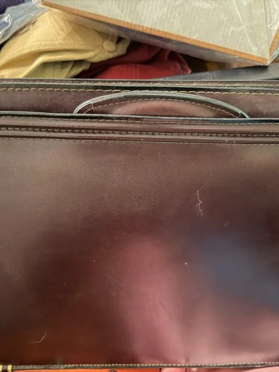 Vintage Heritage Top Grain Leather Briefcase 17