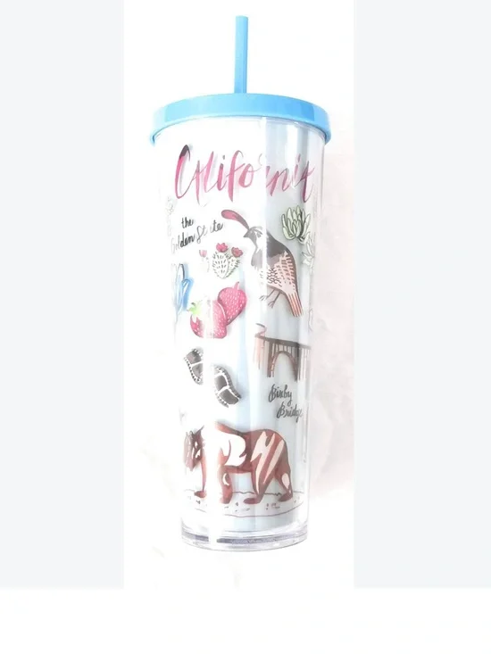 Starbucks California 24oz Venti Cold Cup Traveler Tumbler