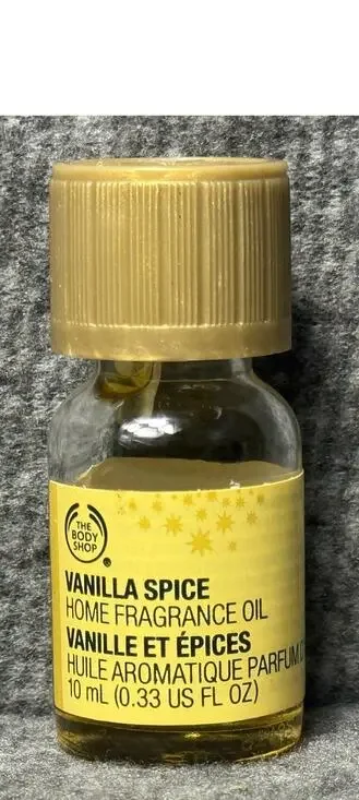The Body Shop VANILLA SPICE Home Fragrance Oil 10mL/.33fl oz RARE - 50%