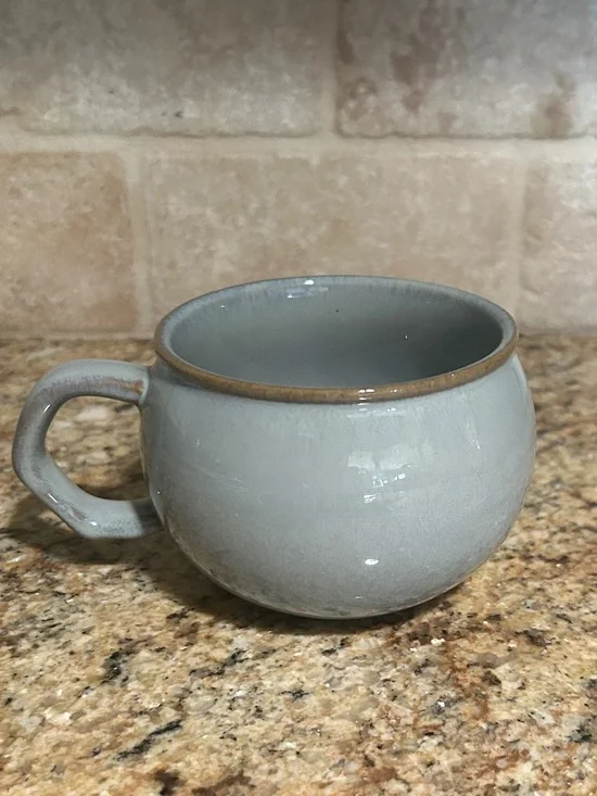 Magnolia Hearth and Hand Pot Belly Mug Round coffee Tea Cup