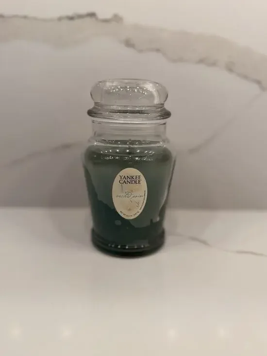 New Yankee Candle Orchid Rain 2003 12.3 oz Retired Discontinued Jar Candle