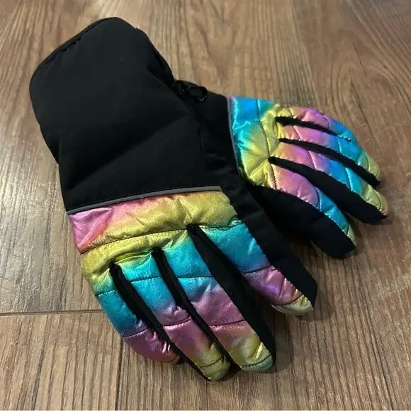Swiss Tech Performance Gear Youth Winter Hybrid Glove Black Soot L/X-Lrg