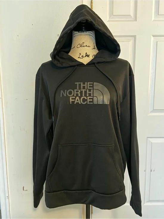 The North Face Men's Black Pullover Hoodie with Logo Men’s size Large