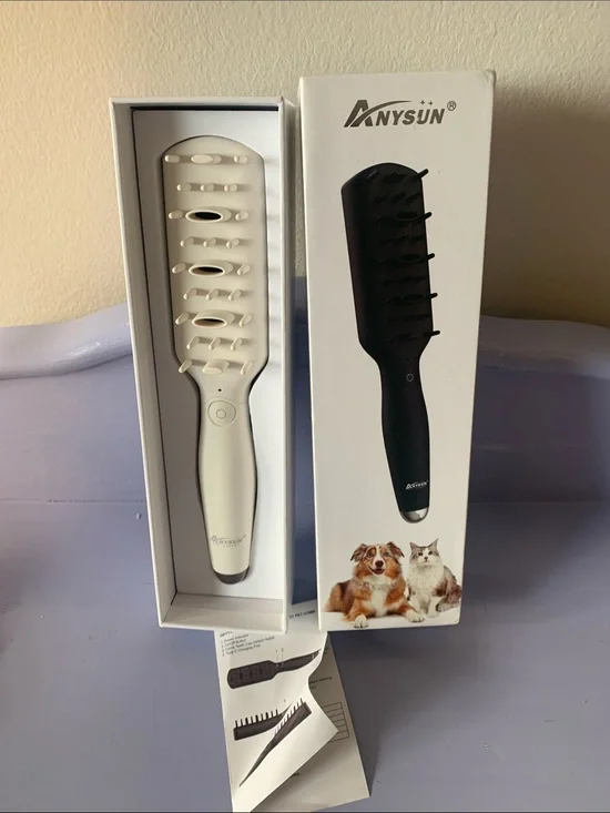 Anysun Smart Ionic Pet Ozone Sterilization and Deodorization Comb