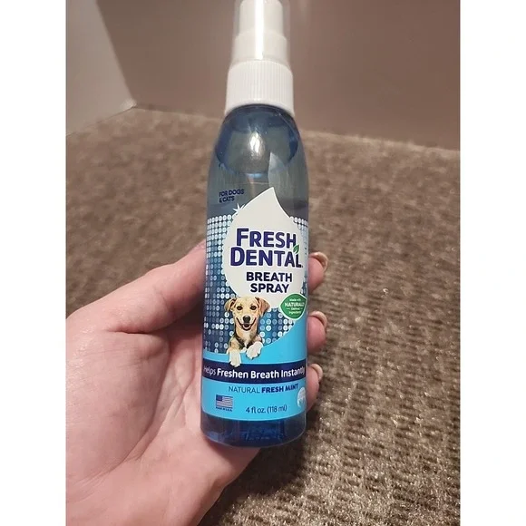 4 Oz Bottles Fresh Dental Breath Sprays For Your‎ Cats Or Dog Fresh Mint Flavor