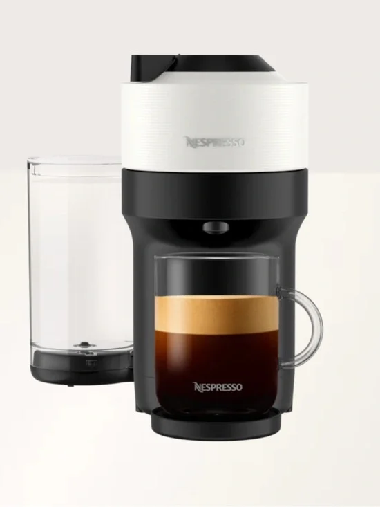 Nespresso Vertuo Pop Coffee Machine in White with original Box