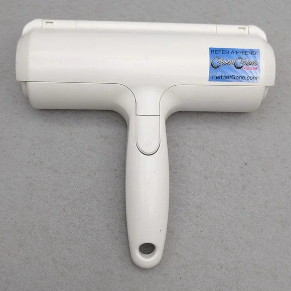 ChomChom Roller Pet Hair Remover Original size white reusable lint roller