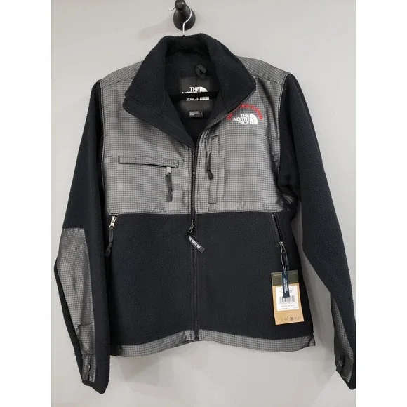 NEW SIZE SMALL North Face RETRO DENALI JACKET Fleece jacket black moonstone grey