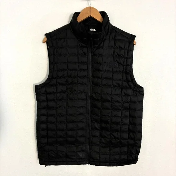 North Face Thermoball Eco Vest Men's Size M Black Quilted Outdoor Gorpcore Hike