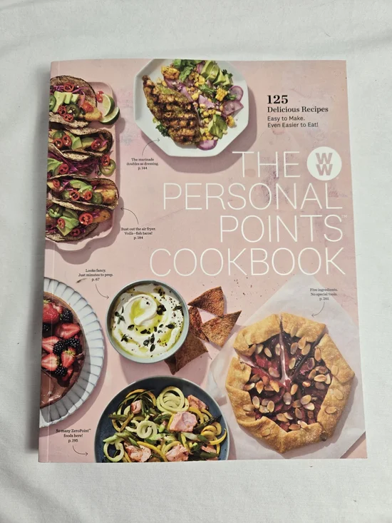 Weight Watchers WW The Personal Points Cookbook 125 Recipes Healthy Diet Book