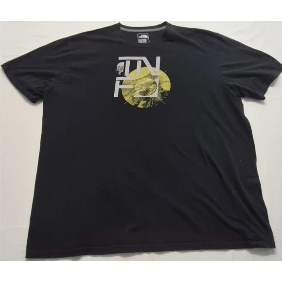 North‎ Face men's Black classic fit graphic t-shirt XXL Cotton/outdoor/hiking