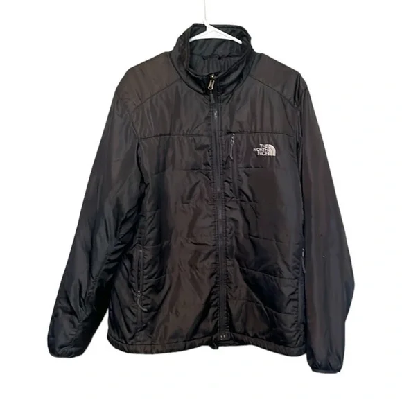 The North Face Full Zip Jacket Mens Size Large Color Gray