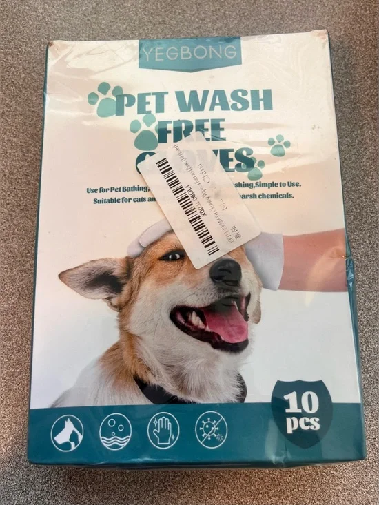 BYTEDREAM Dog Grooming Wipes X - Herbal Dog Cleaning & Deodorizing Wipes for Paw
