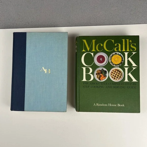 McCall's + American Home Cookbook Set 2 Books VTG 1960s Mid-Century Recipe