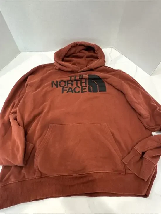 North Face Hoodie Men’s XL Burnt Orange