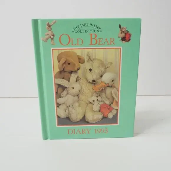 Vintage 90s Old Bear Jane Hissy Diary VTG Cute Stationary Nostalgic Crafting '93